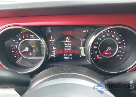 2021 Jeep Wrangler Unlimited Rubicon 4X4 z USA, uszkodzony, nr VIN 1C4HJXFG9MW771606